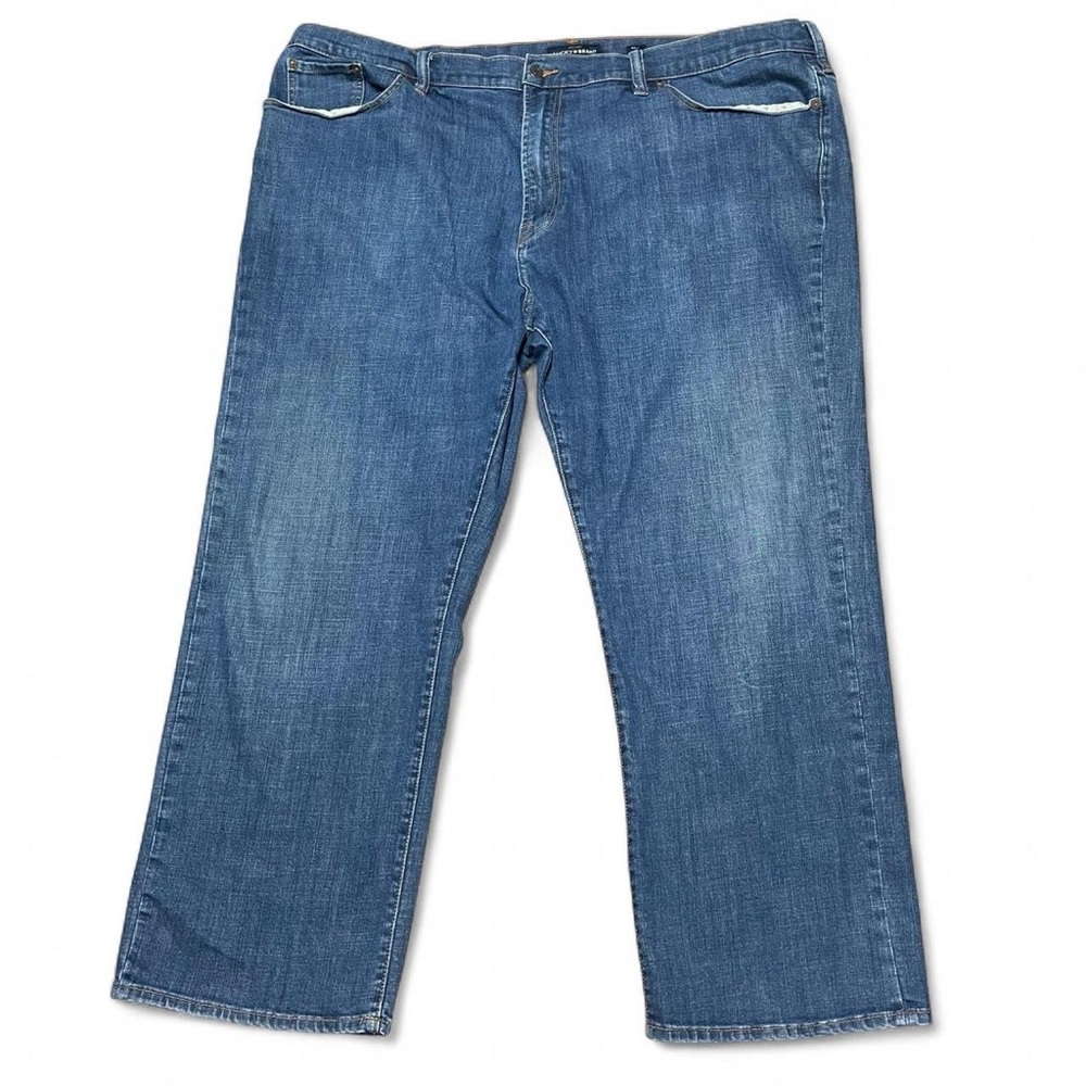 Men's Blue Denim Jeans - Classic Straight Fit